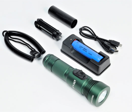 X-HUNT TORCH - RECHARGABLE